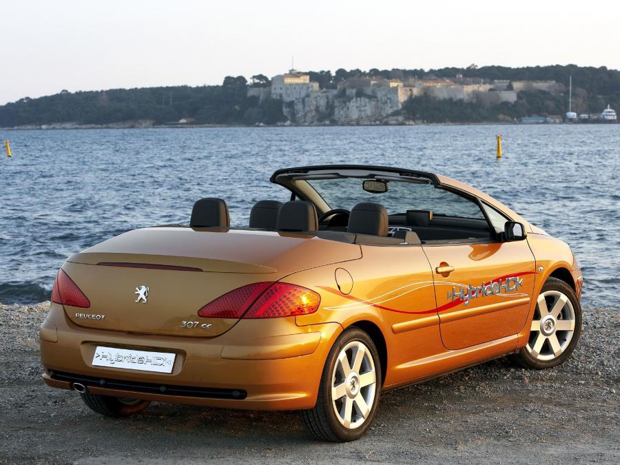  Peugeot 307 CC Hybride HDI Concept 2006 года  (фото 14 из 19)